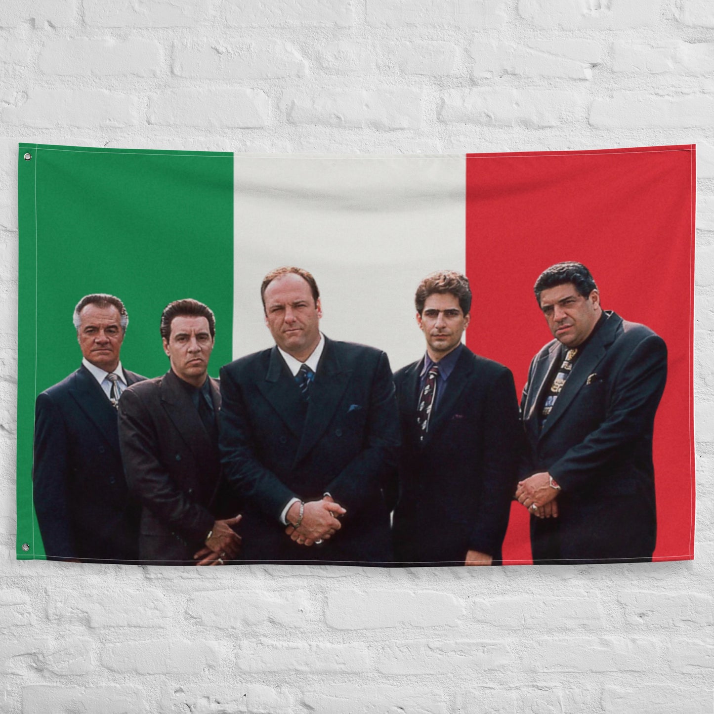 Sopranos Flag Italian