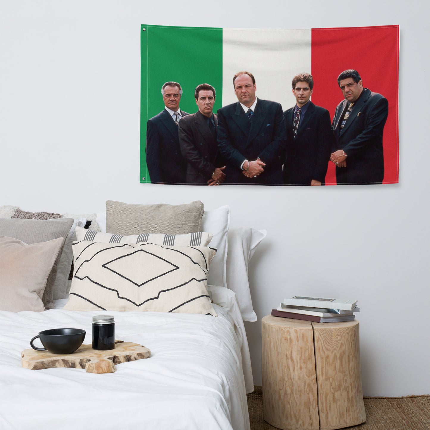 Sopranos Flag Italian