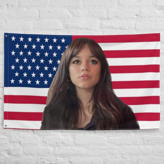 Jenna Ortega Flag