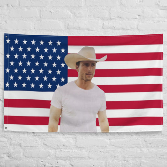 Glen Powell Flag