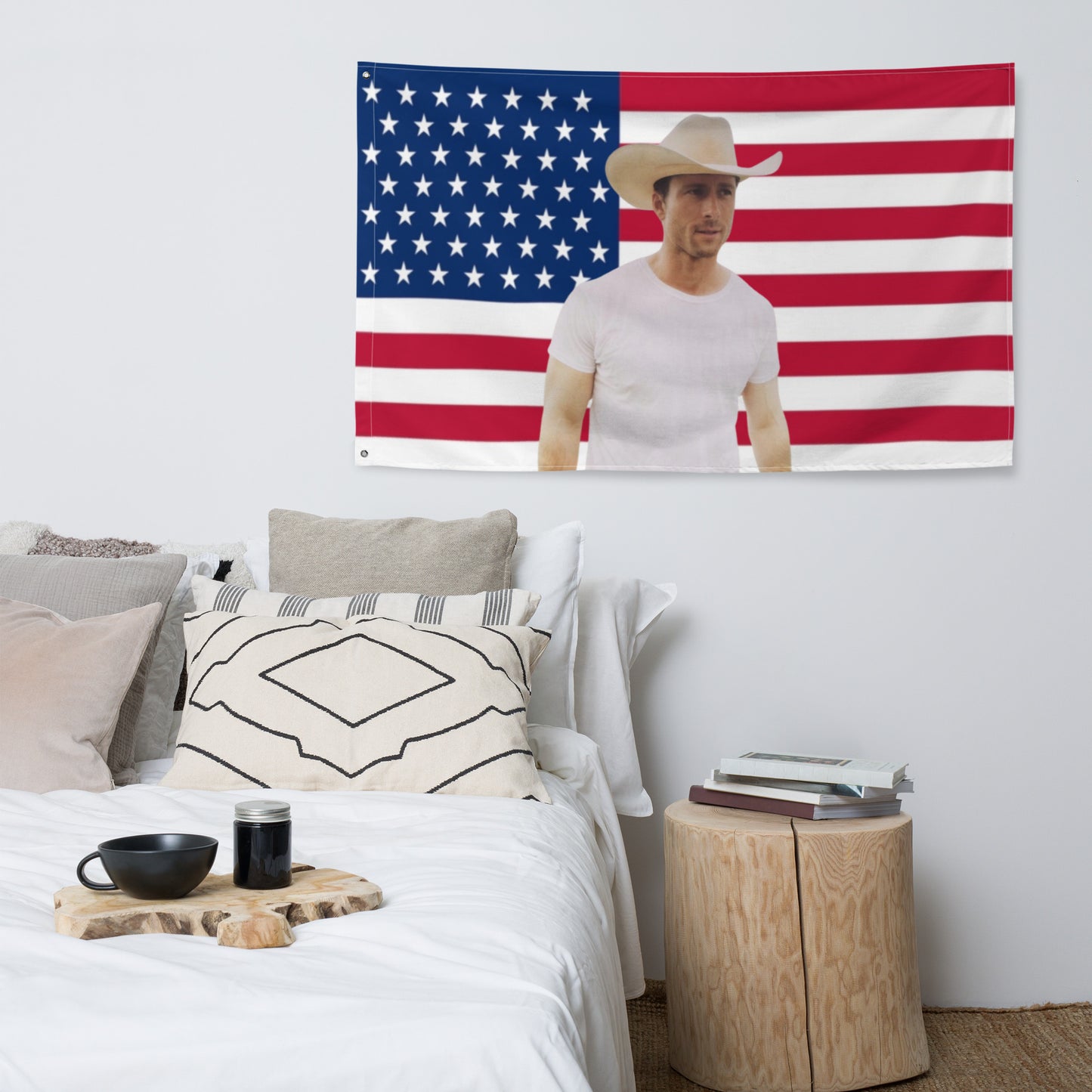 Glen Powell Flag