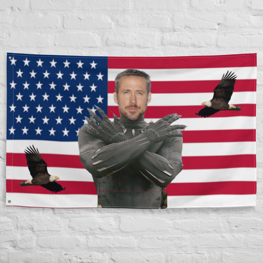 Ryan Gosling Panther Flag