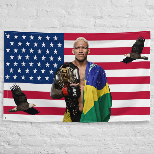 USA Charles Oliveira Flag