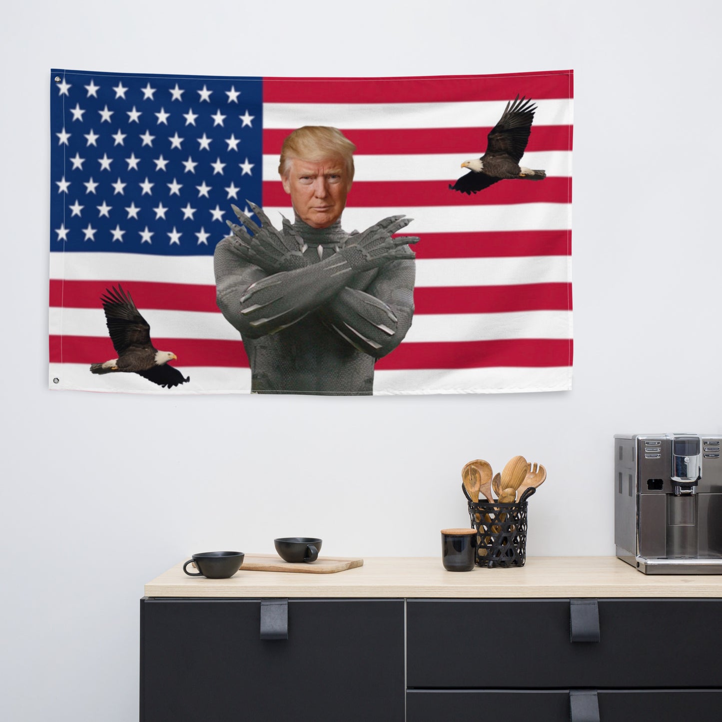 Donald Trump Panther Flag