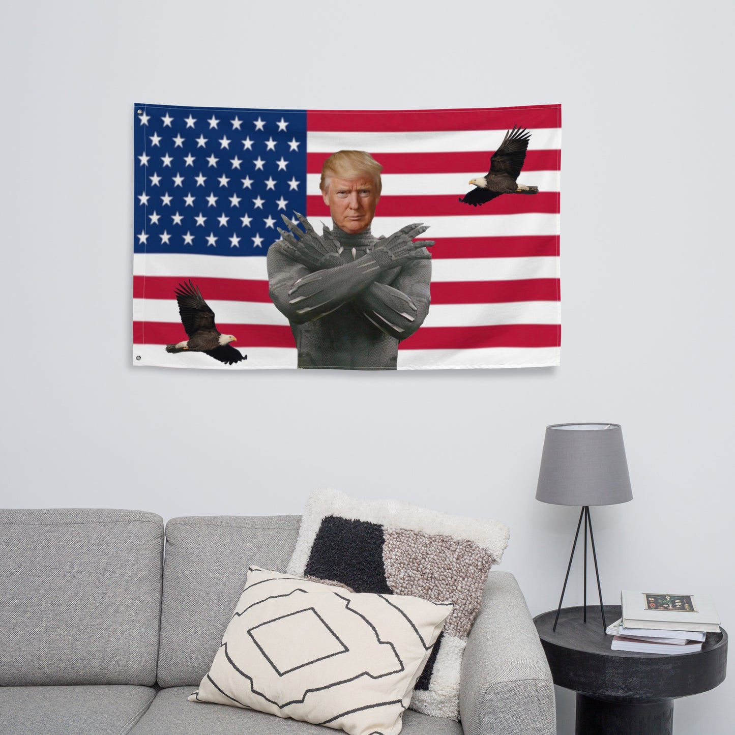 Donald Trump Panther Flag