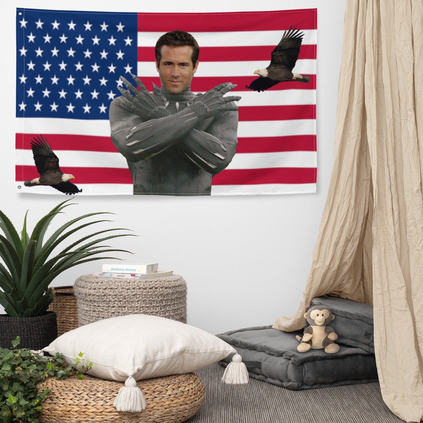 Ryan Reynolds Panther Flag